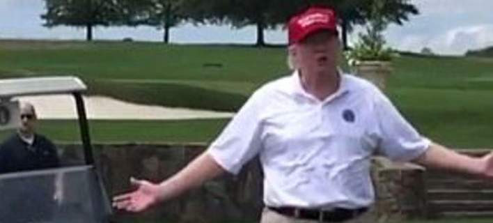 Ο Τραμπ εμφανίστηκε πάλι απρόσκλητος σε γάμο και έψαχνε τη νύφη (εικόνες, βίντεο)